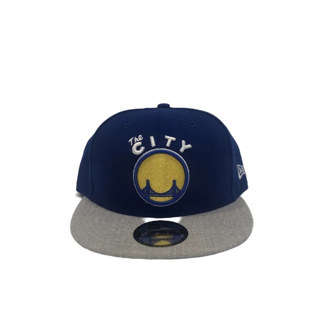 Golden State Warriors The City 59fifty New Era SnapBack One Size Blue Men’s